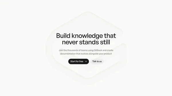 GitBook - The AI-native documentation platform - Landing design inspiration