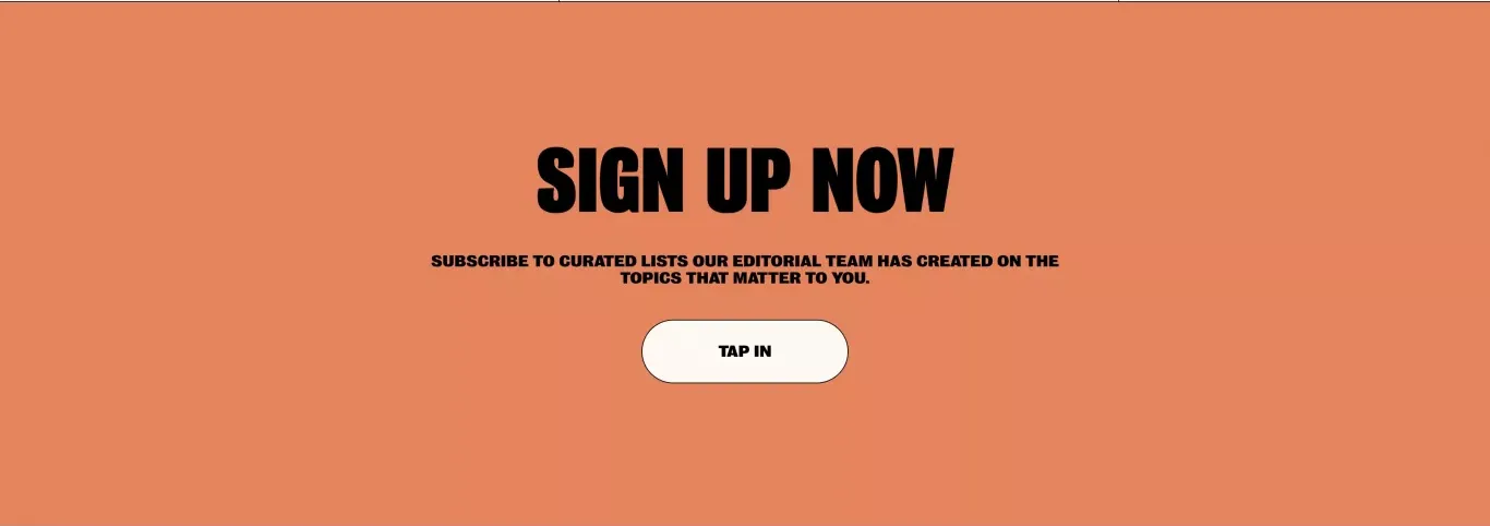 Call to action
