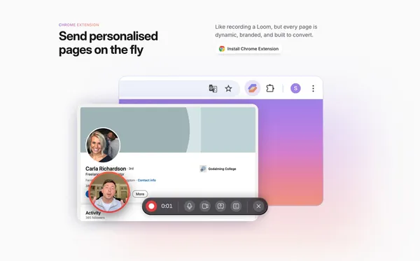 Sendr.ai - The all-in-one Outreach CRM for modern sales teams - Landing design inspiration