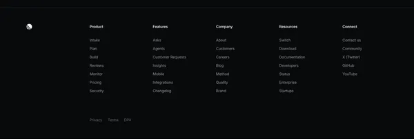 Linear – The system for product development - Landing design inspiration