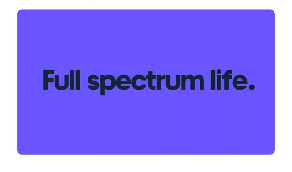 Spectrum.Life | Full spectrum care, for a full spectrum life. - Landing design inspiration