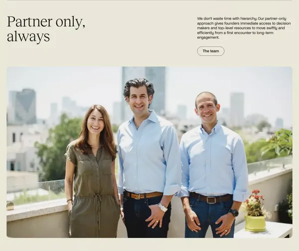 Joule Ventures - Landing design inspiration