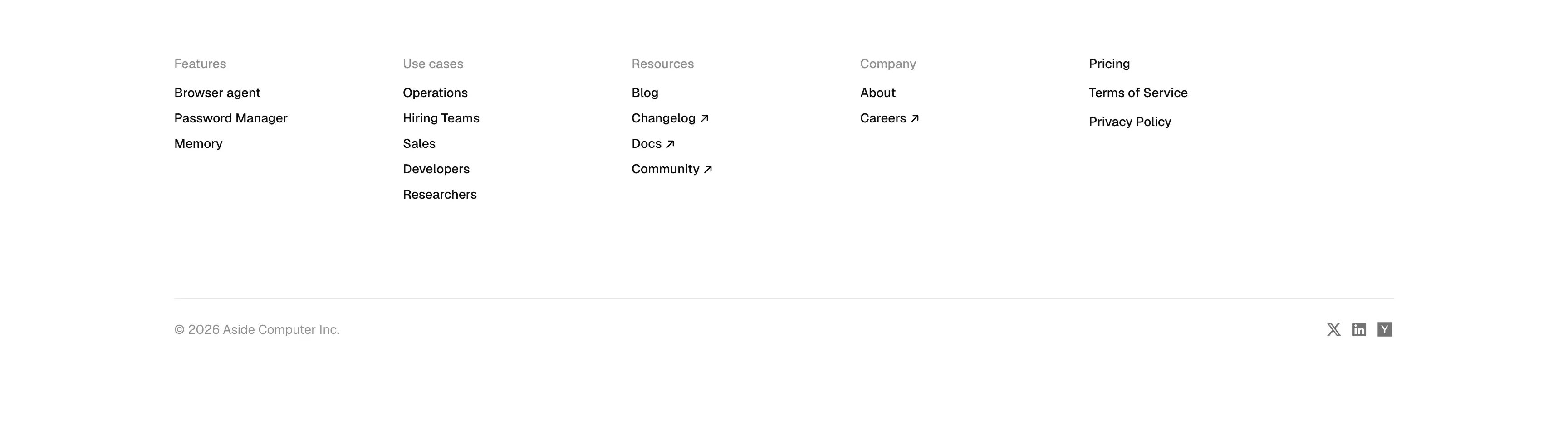 Footer