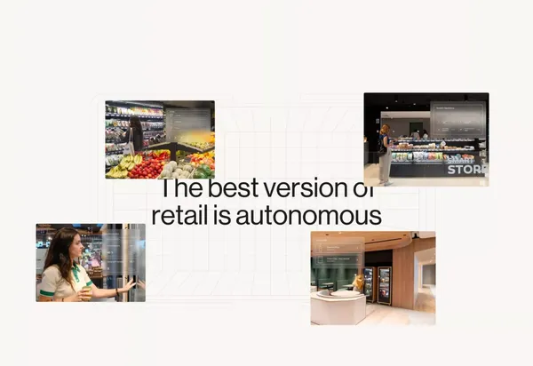 Sensei - Autonomous Retail Experiences - Landing design inspiration