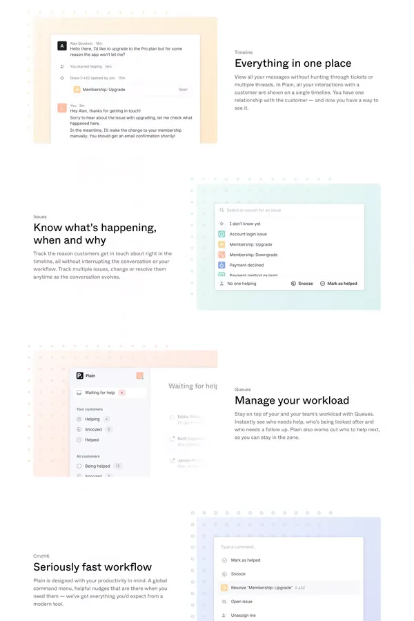 Plain - Landing design inspiration