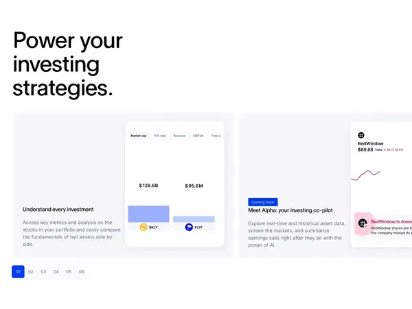 Invest in US markets from anywhere - Public.com - Landing design inspiration