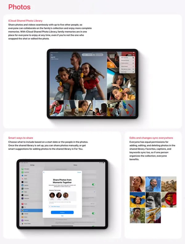 iPadOS 16 Preview - Apple - Landing design inspiration