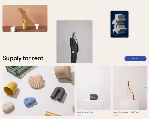 Palette Supply - Landing design inspiration