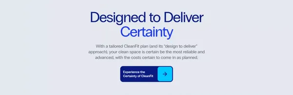 CleanSpace | Clean Rooms Designed to Deliver, Guaranteed - Landing design inspiration