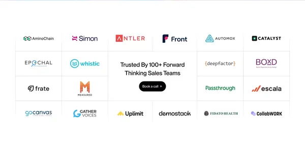 Valley | Intent based outreach on LinkedIn to Grow your Pipeline - Landing design inspiration