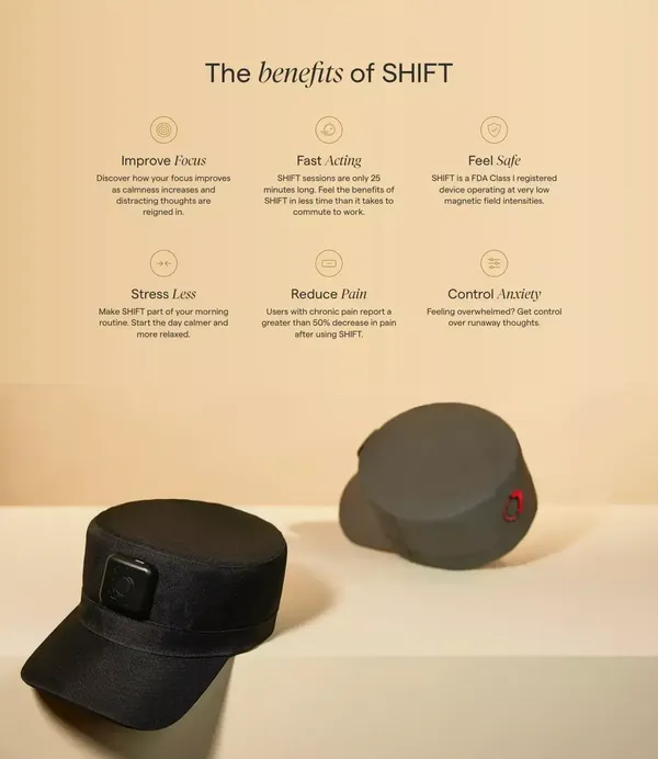 Fluxwear — Mentally and Physically ‍Recover with SHIFT - Landing design inspiration