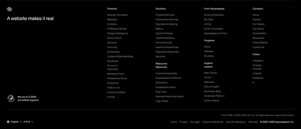 Website Builder – Easily Create Your Own Website — Squarespace - Landing design inspiration
