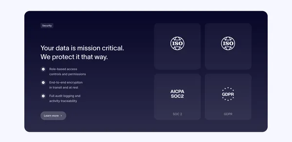 Clarasight – The AI Platform for Enterprise Travel & Expense - Landing design inspiration