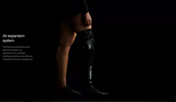 Ethnocare — Air volume management solution for transtibial amputee - Landing design inspiration