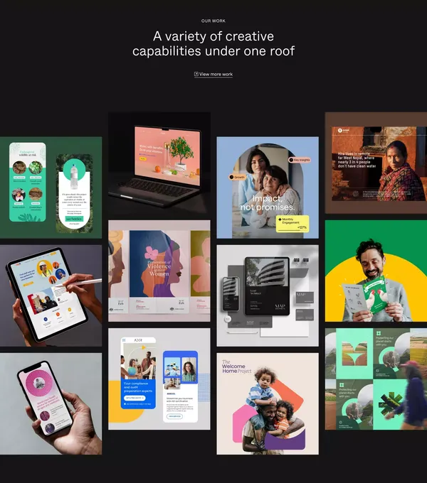 Design Subscription - Double Makers - Landing design inspiration
