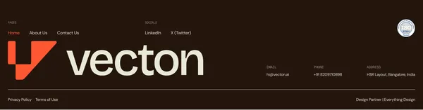 Production-Ready AI Solutions for BFSI | Vecton - Landing design inspiration
