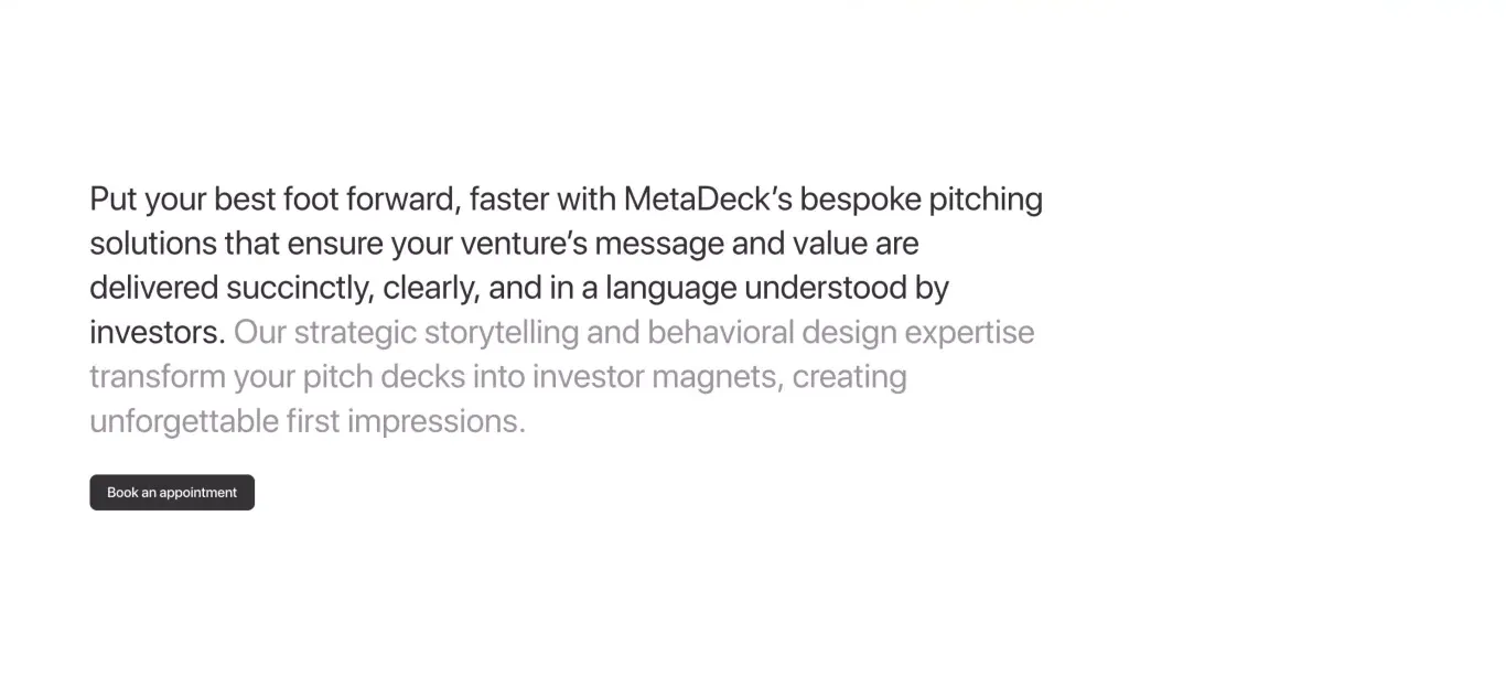 Value proposition