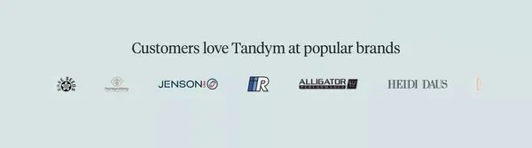 Tandym | Branded cards for the best brands - Landing design inspiration