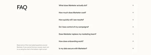 Marketer.com - The Growth Platform for Modern Ecommerce - Marketer - Landing design inspiration