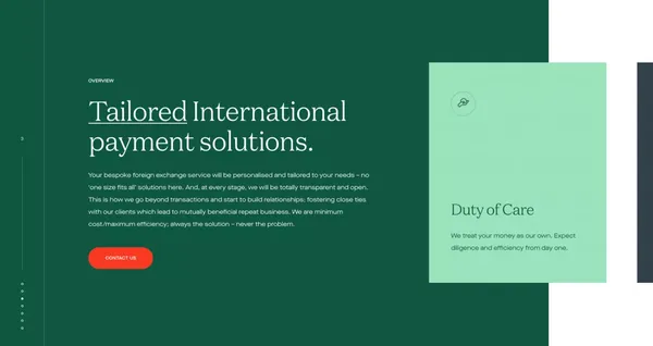 Home | Aston Currency Management - Landing design inspiration