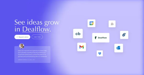 Investto create - Edda - Landing design inspiration