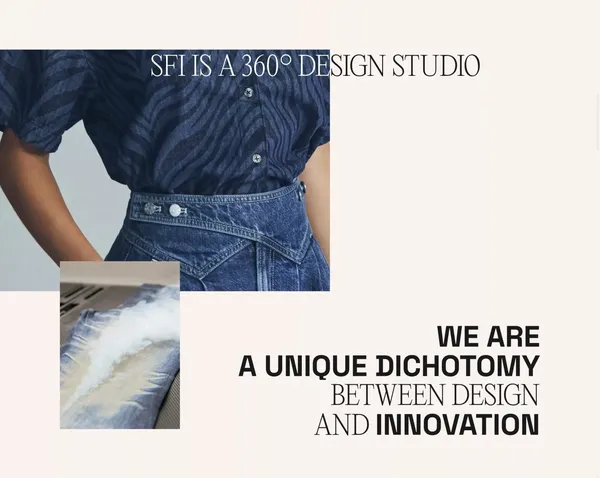 SFI - Star Fades International - Landing design inspiration