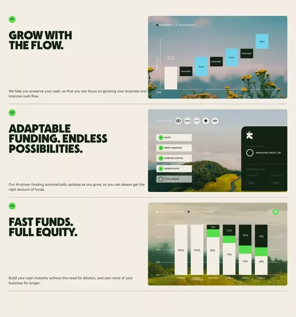 Kikin - Landing design inspiration