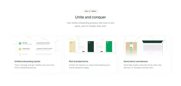 Numans - Landing design inspiration