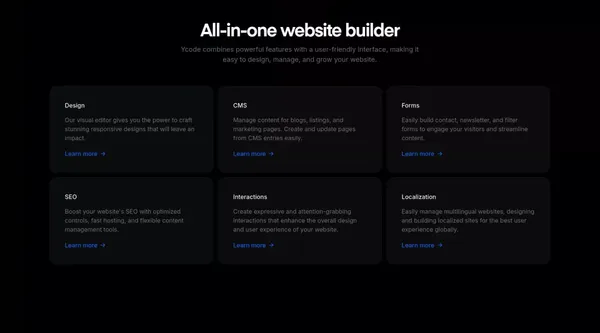Black Friday Sale: Build Professional Websites with Ease - Landing design inspiration