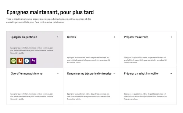 Cashbee — Les meilleurs placements, dans votre poche - Landing design inspiration
