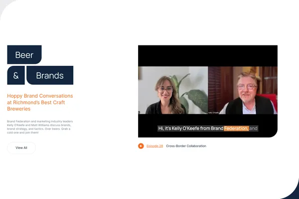 Brand Federation: Strategic Consultancy for Brands - Landing design inspiration