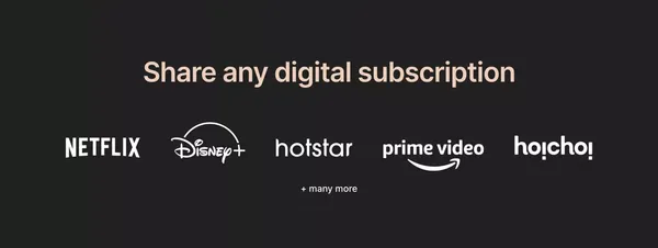 SplitGenie - Share and save upto 80% on your digital subscriptions - Landing design inspiration