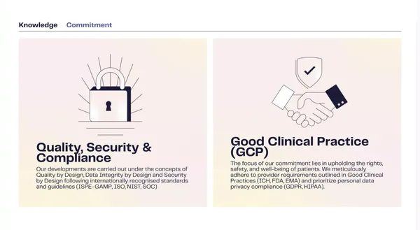 AI in Clinical Trials - Science4Tech - Landing design inspiration