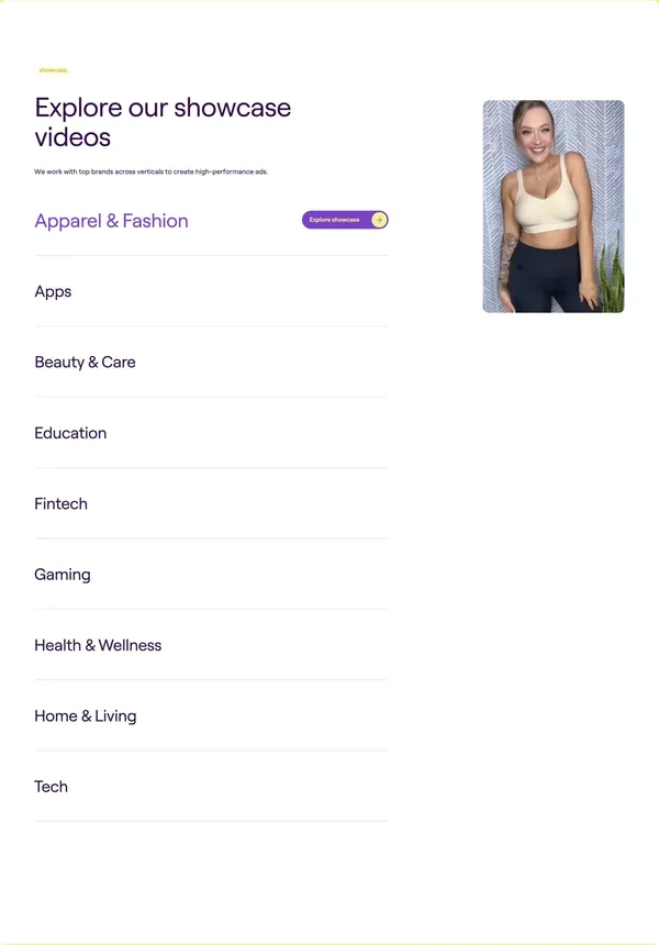 Bambassadors | UGC and Creator Marketing for D2C Brands - Landing design inspiration