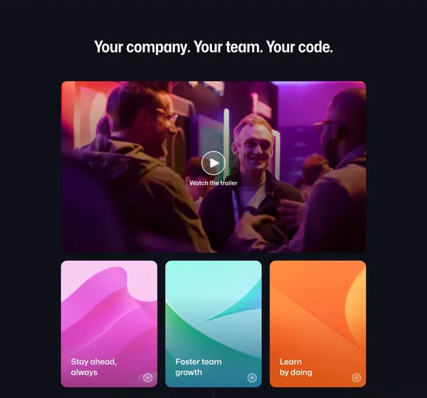GitHub Universe - 2024 - Landing design inspiration