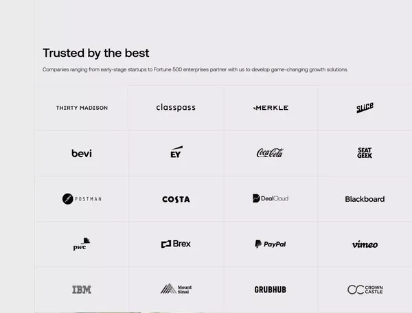 Software Development Company | Vention - Landing design inspiration