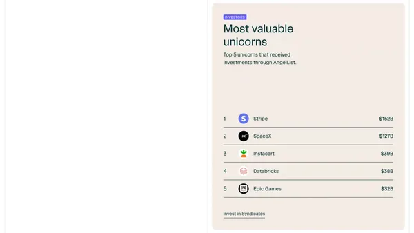 Build, Lead, Invest | AngelList - Landing design inspiration