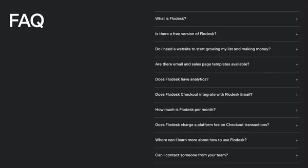 Flodesk | Design emails people love to open. Sell online. - Landing design inspiration