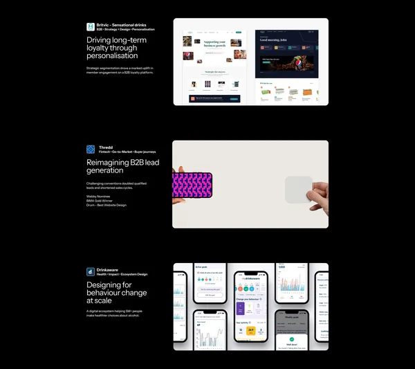 MCNAL - Experience Design Partner - Portfolio design inspiration