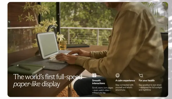 Daylight | A More Caring Computer - Landing design inspiration