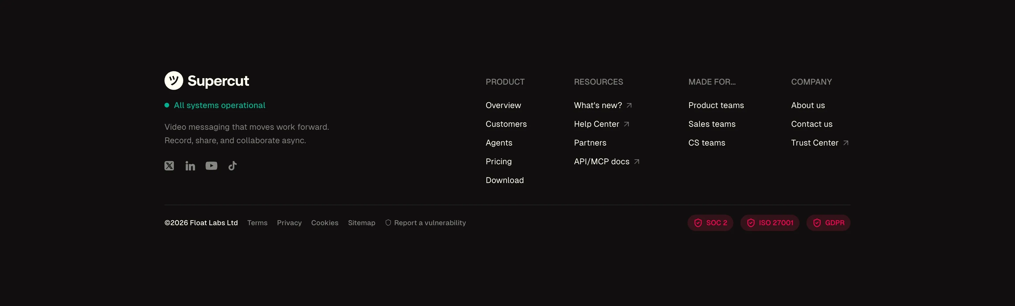 Footer