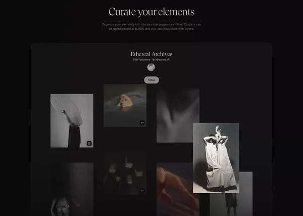 Welcome to Cosmos - Landing design inspiration