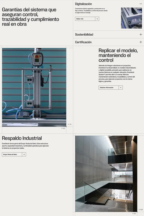 Enerblock | Next-Gen Buildings - Landing design inspiration