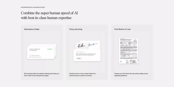 Pace | Outsource to AI - Landing design inspiration