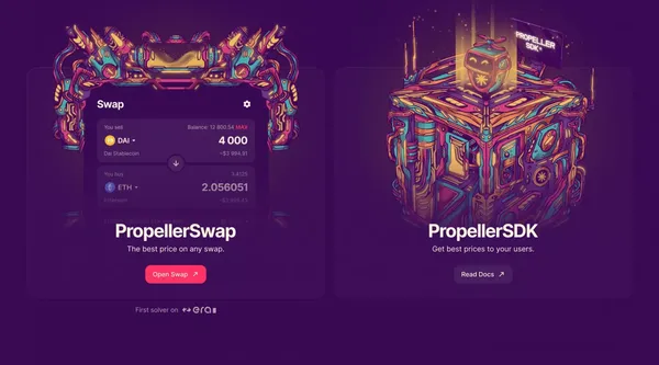 PropellerHeads - We build Solvers - Landing design inspiration