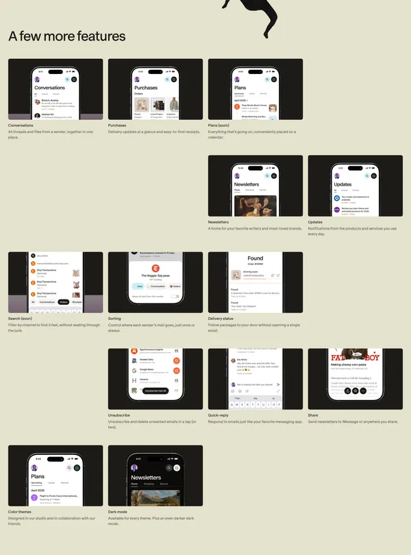 North - Email, for life - Landing design inspiration