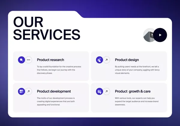 Custom Design and Development Services — Halo Lab - Landing design inspiration