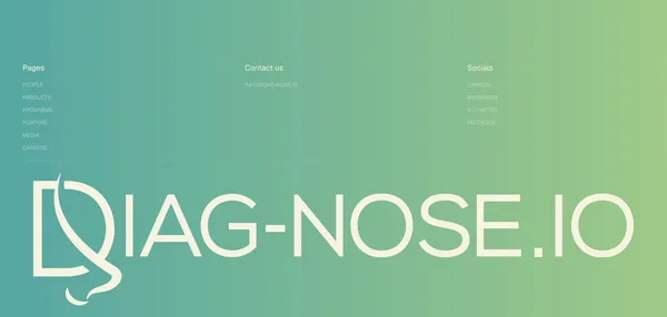 Diag-Nose.io - Landing design inspiration