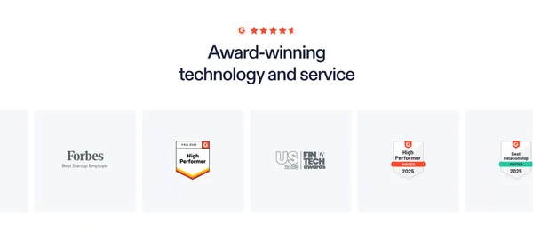 Modern Vendor Financing for B2B Software and Hardware Purchases | Capchase - Landing design inspiration