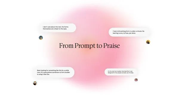 Create Beautiful, Smart, High-Converting Forms in Seconds — Nuraform - Landing design inspiration